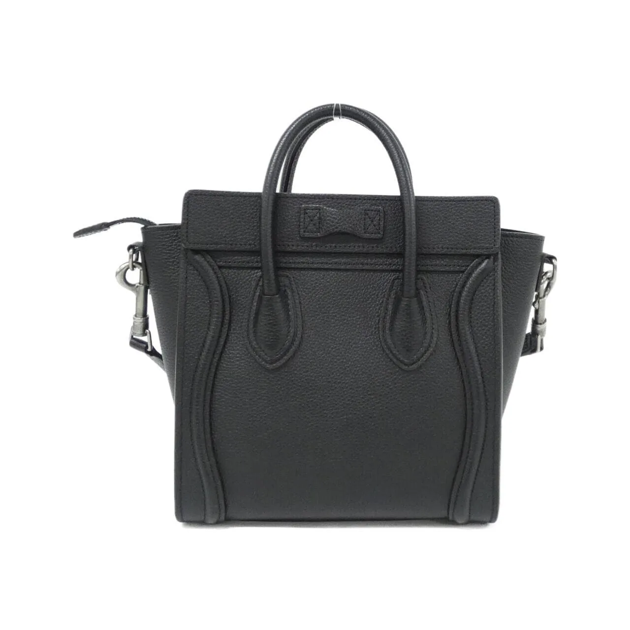 CELINE Luggage 189243DRU Handbag Black - Thumbnail 2