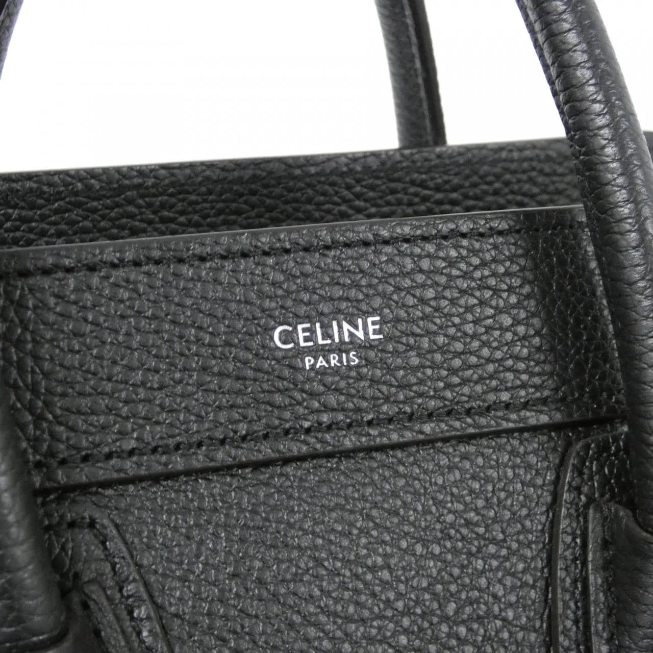 CELINE Luggage 189243DRU Handbag Black - Thumbnail 3