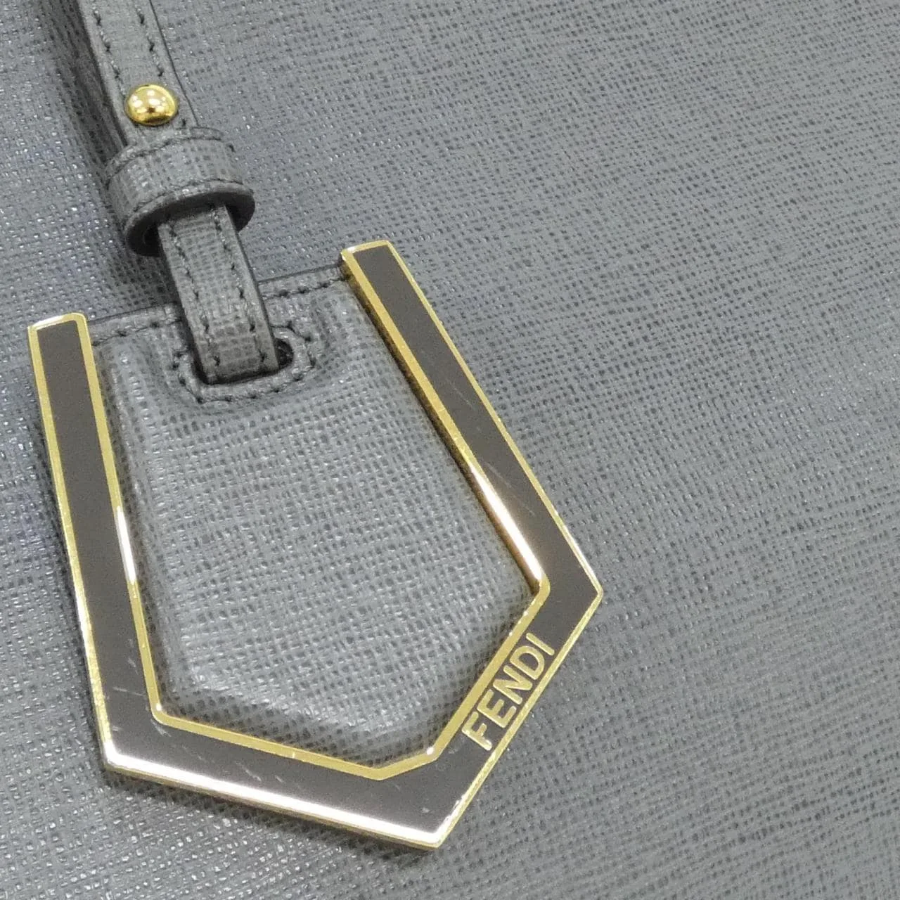 FENDI Sunshine Shopper 8BH253 D7E Handbag Black - Thumbnail 4