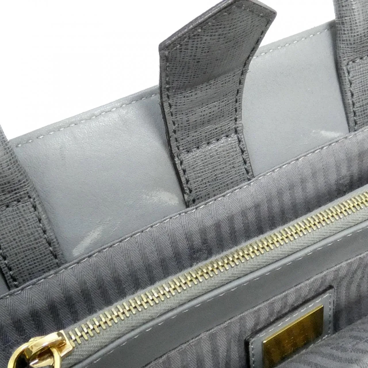 FENDI Sunshine Shopper 8BH253 D7E Handbag Black - Thumbnail 9