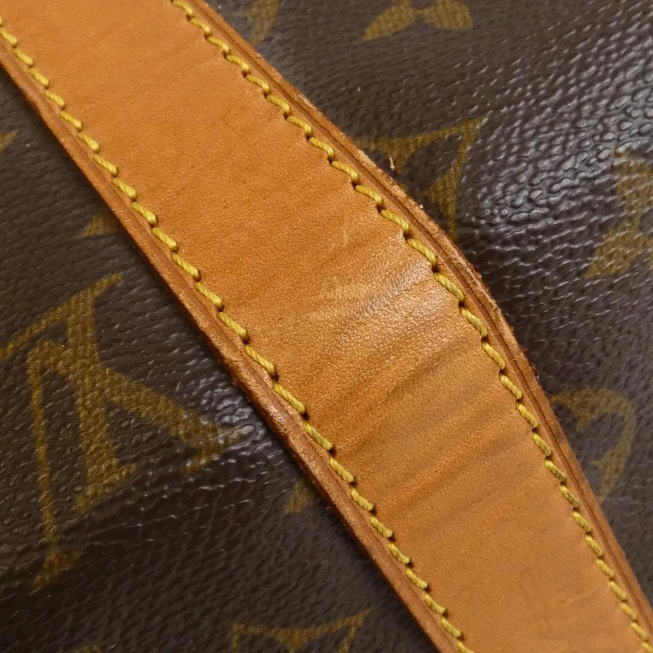 LOUIS VUITTON Keepall M41426 Boston Monogram 黑色 Monogram 中古品B - 縮圖 5