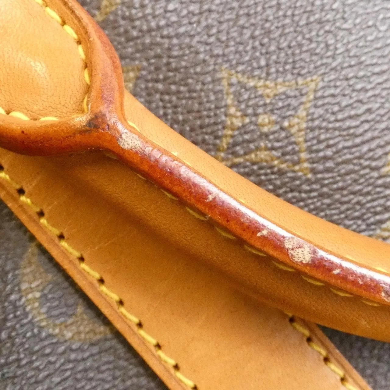 LOUIS VUITTON Keepall M41426 Boston Monogram 黑色 Monogram 中古品B - 縮圖 9