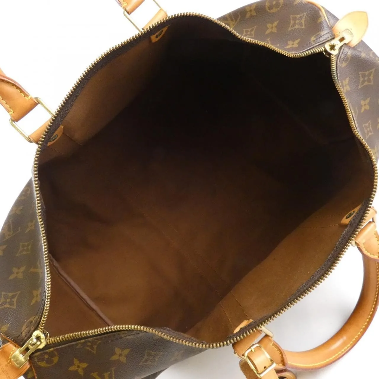 LOUIS VUITTON Keepall M41426 Boston Monogram 黑色 Monogram 中古品B - 縮圖 10