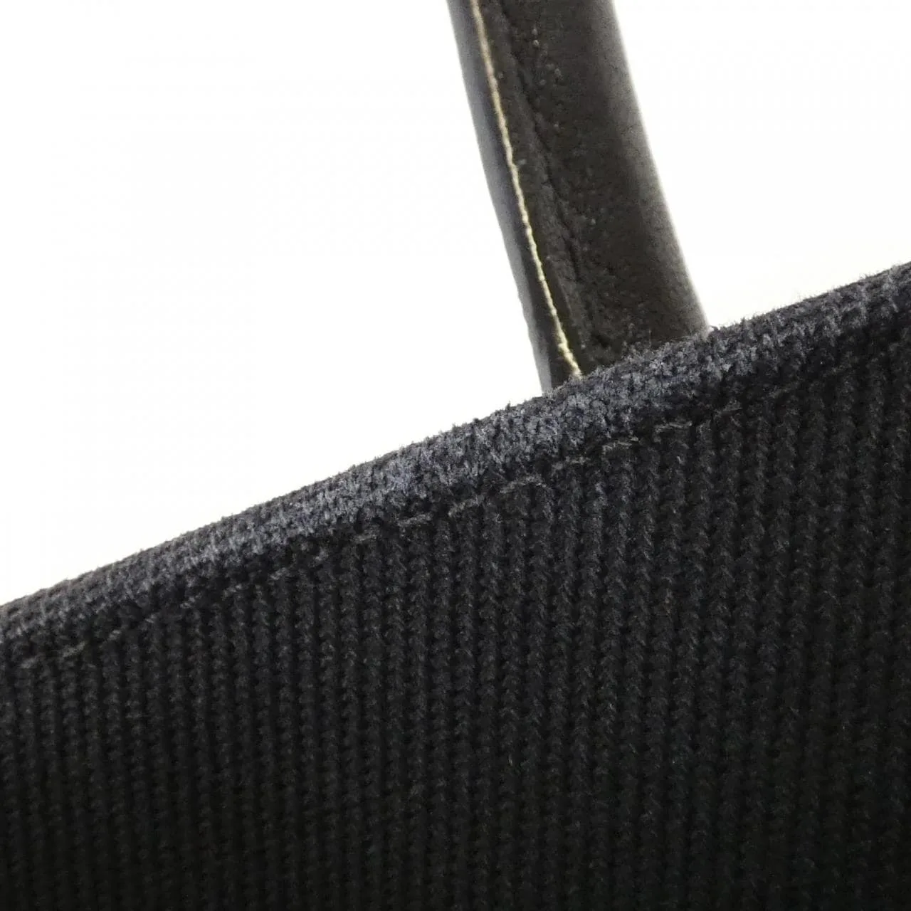 SAINT LAURENT Rive Gauche 632539 96N9E Handbag Canvas Black Canvas Rank B - Thumbnail 8