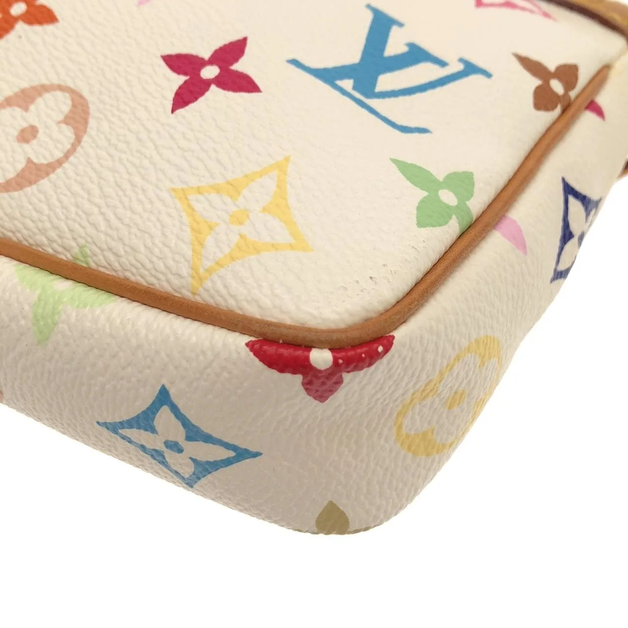 LOUIS VUITTON Pochette M92649 小斜揹包 帆布 4