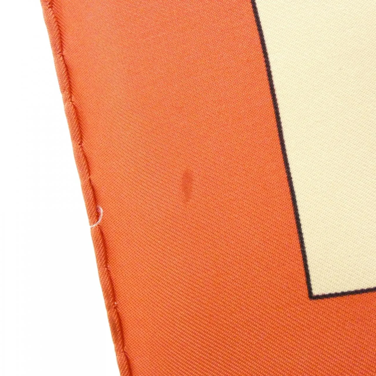 HERMES Scarf Beige Rank A - Thumbnail 4