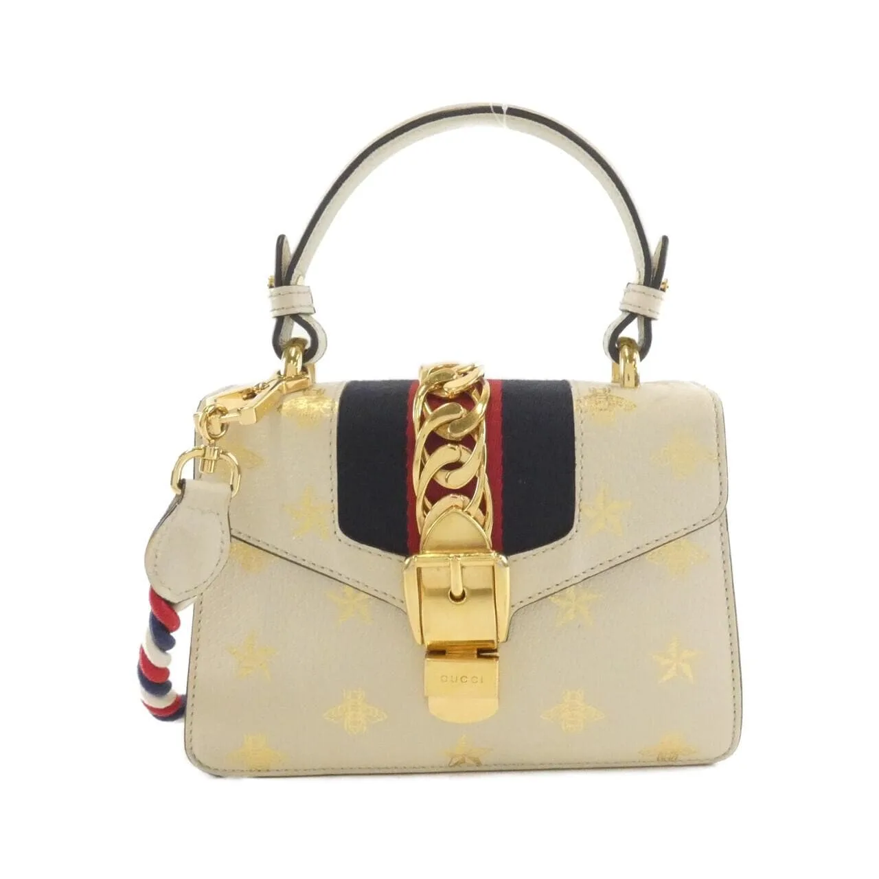 GUCCI 470270 手提包 皮革 White