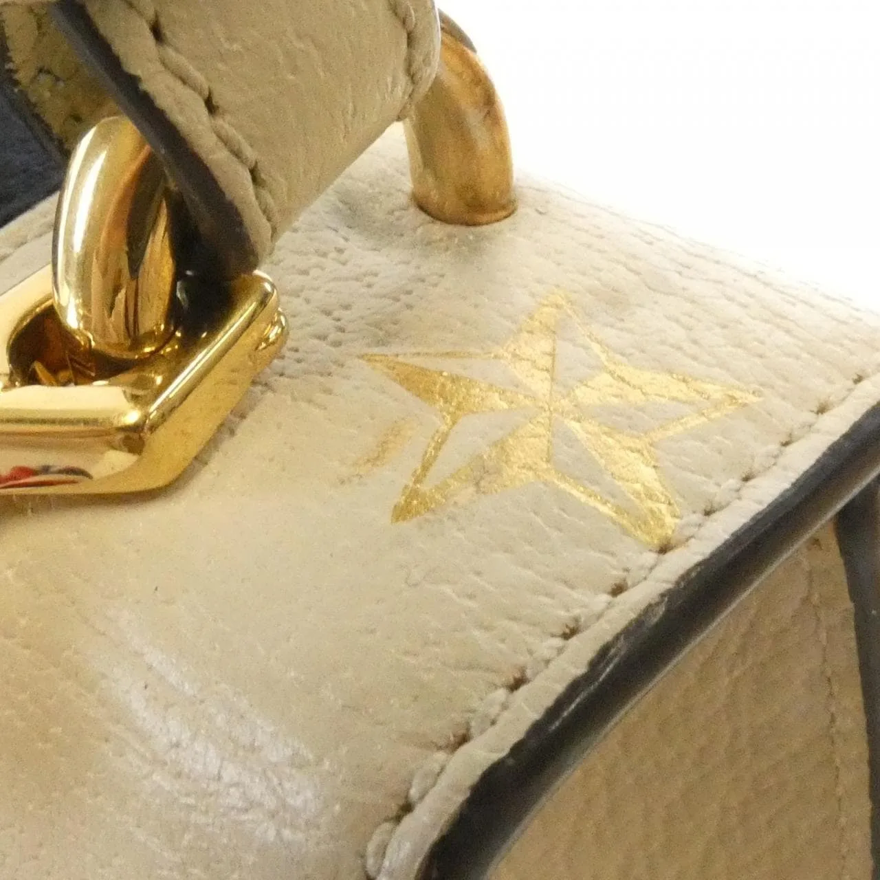 GUCCI 470270 手提包 皮革 白色 皮革 中古品A - 縮圖 4