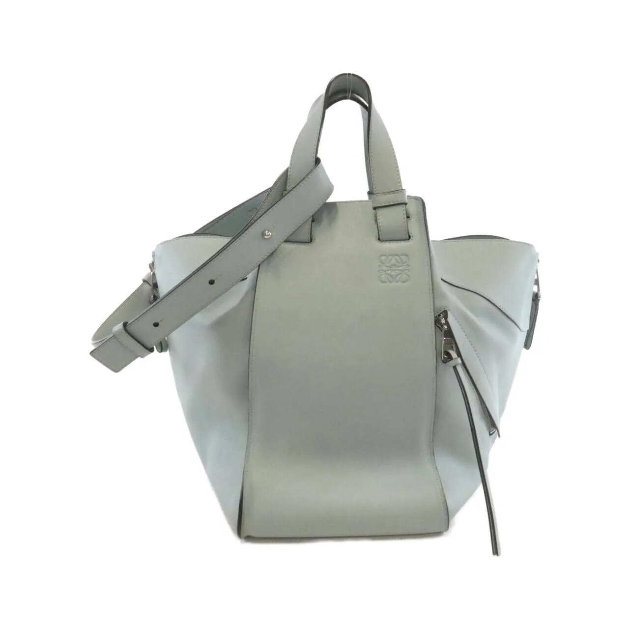 LOEWE Hammock 387 30 N27 Shoulder Black