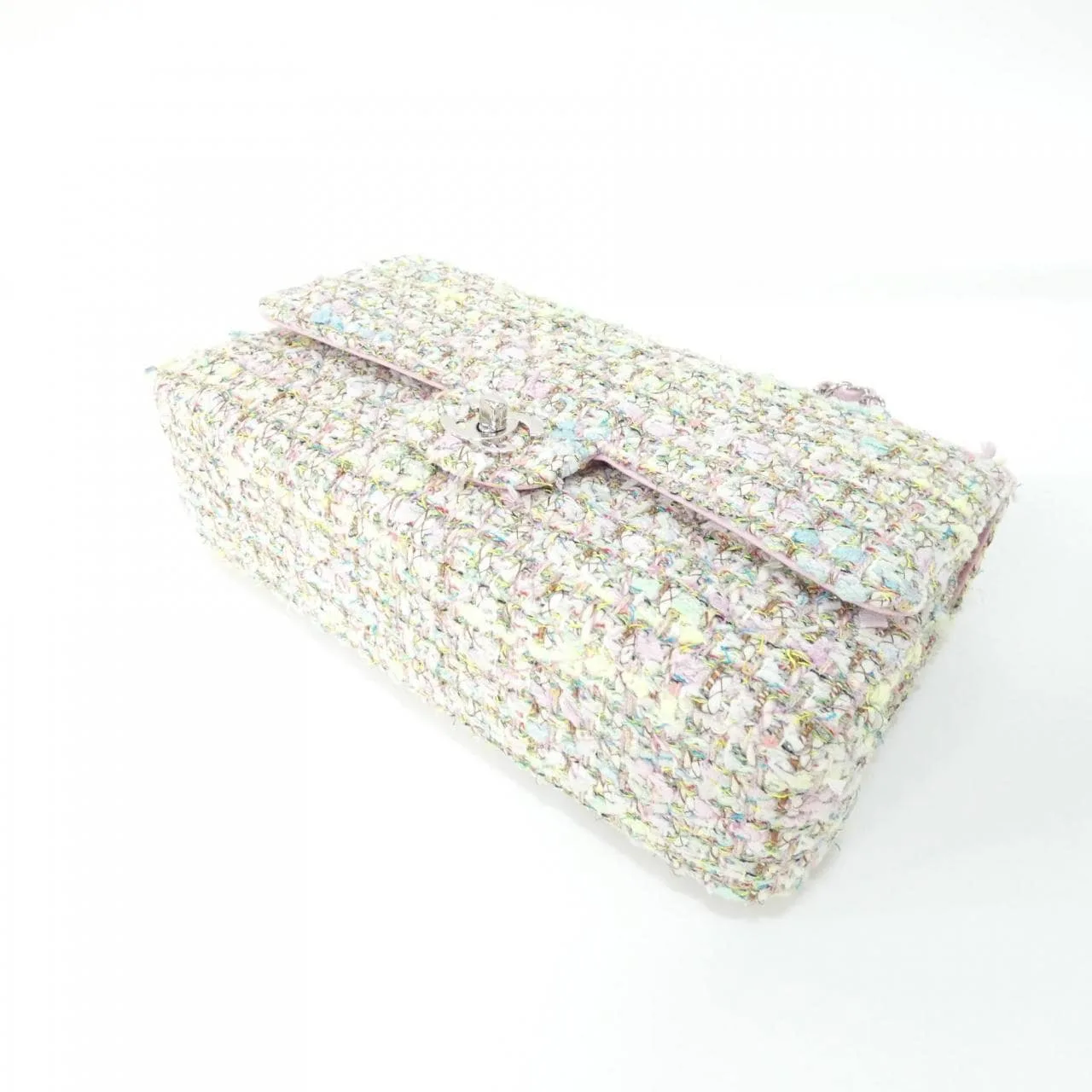 CHANEL Matelasse 1112 Shoulder Tweed Multicolor Tweed - Thumbnail 3
