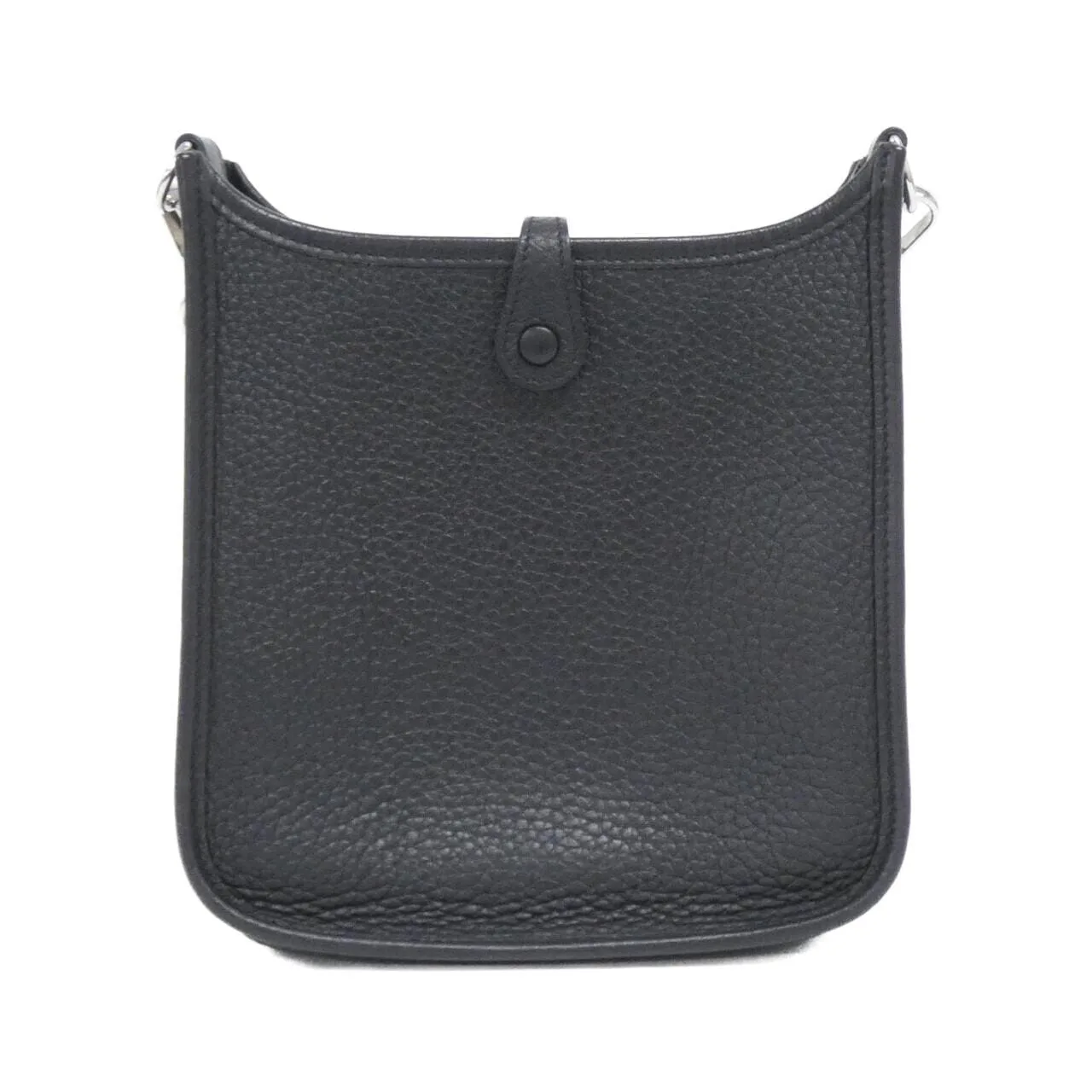 HERMES Evelyne 069426CK Shoulder Clemence Black Clemence Leather Rank A - Thumbnail 2