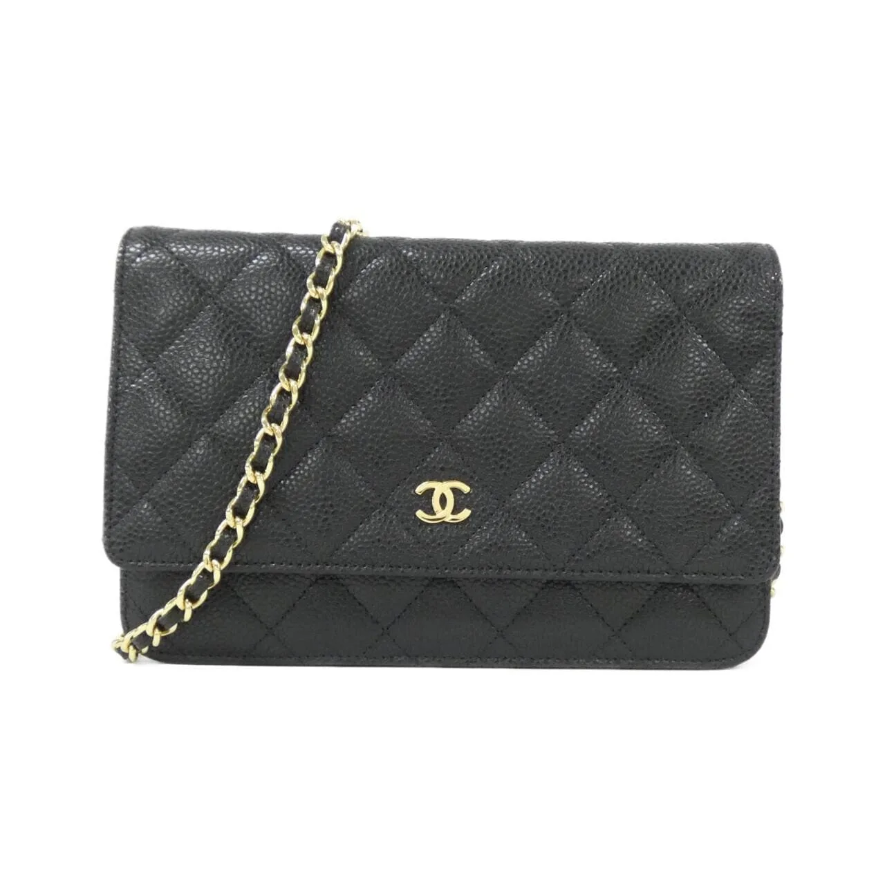 CHANEL Timeless Classic 33814 Wallet Grained Calfskin