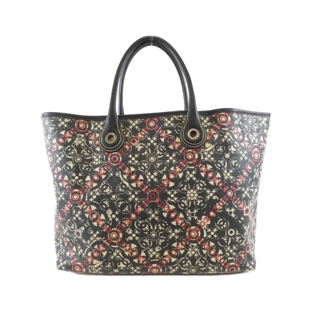 CHANEL 36181 Handbag Canvas