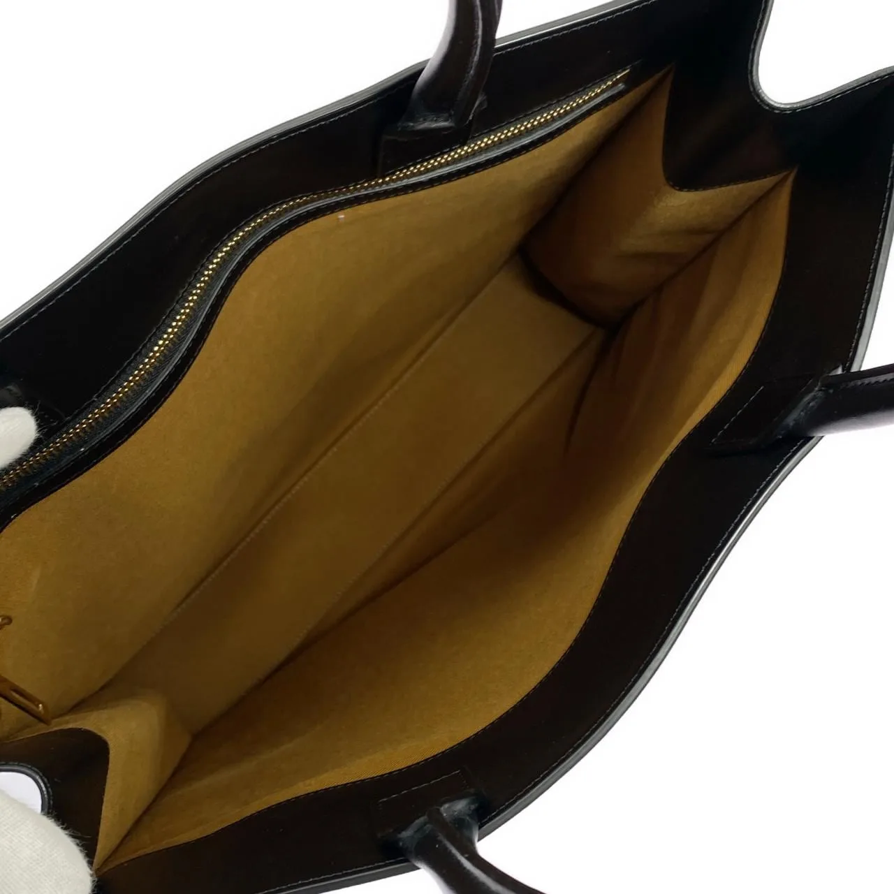 CELINE Cabas 190972BRJ Handbag Canvas Black Canvas Rank A - Thumbnail 6