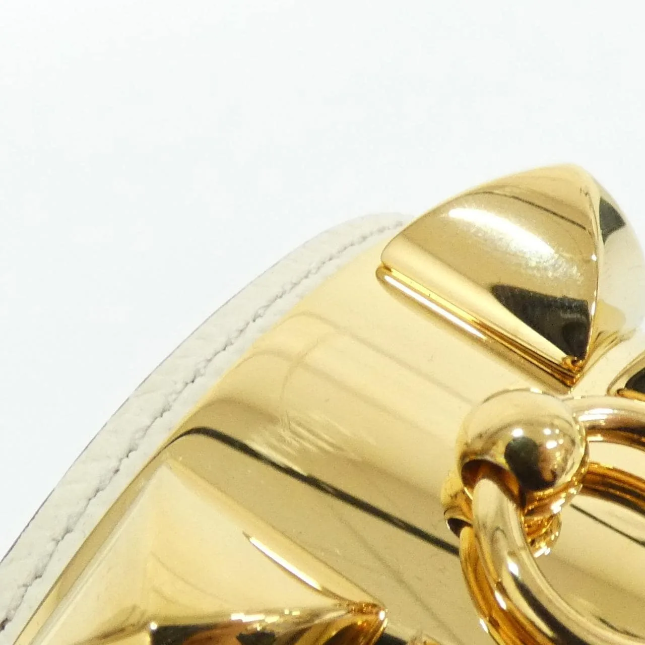 HERMES 066129CC Accessories Epsom 黑色 Epsom 皮 中古品A - 縮圖 3