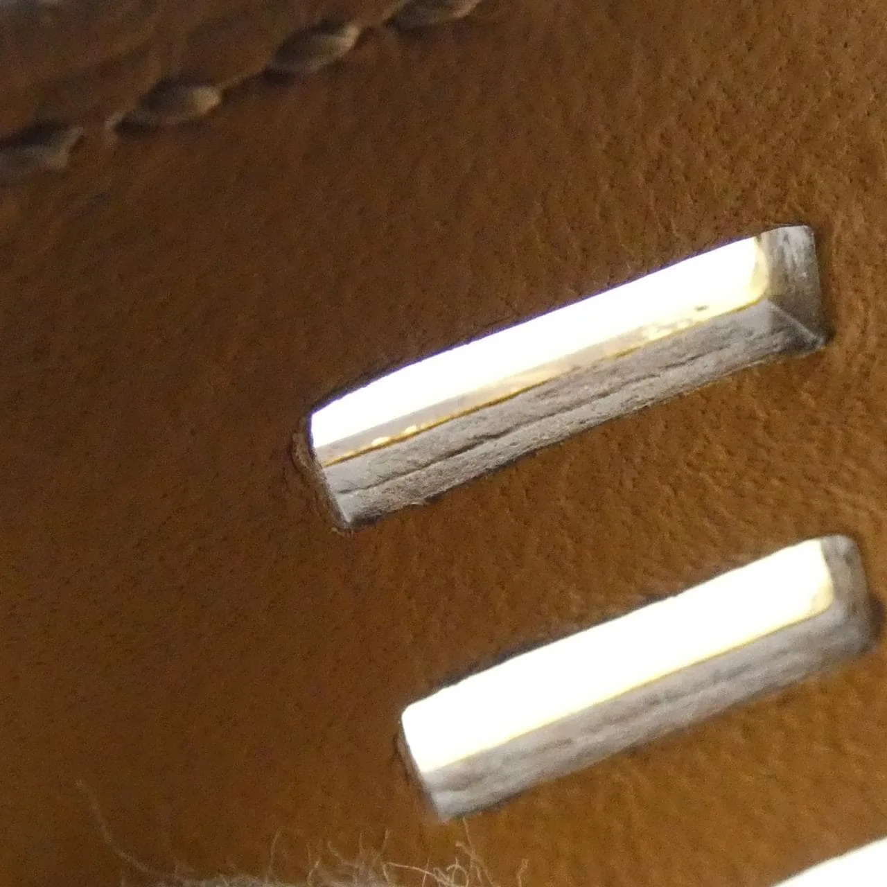 HERMES 066129CC Accessories Epsom 黑色 Epsom 皮 中古品A - 縮圖 6