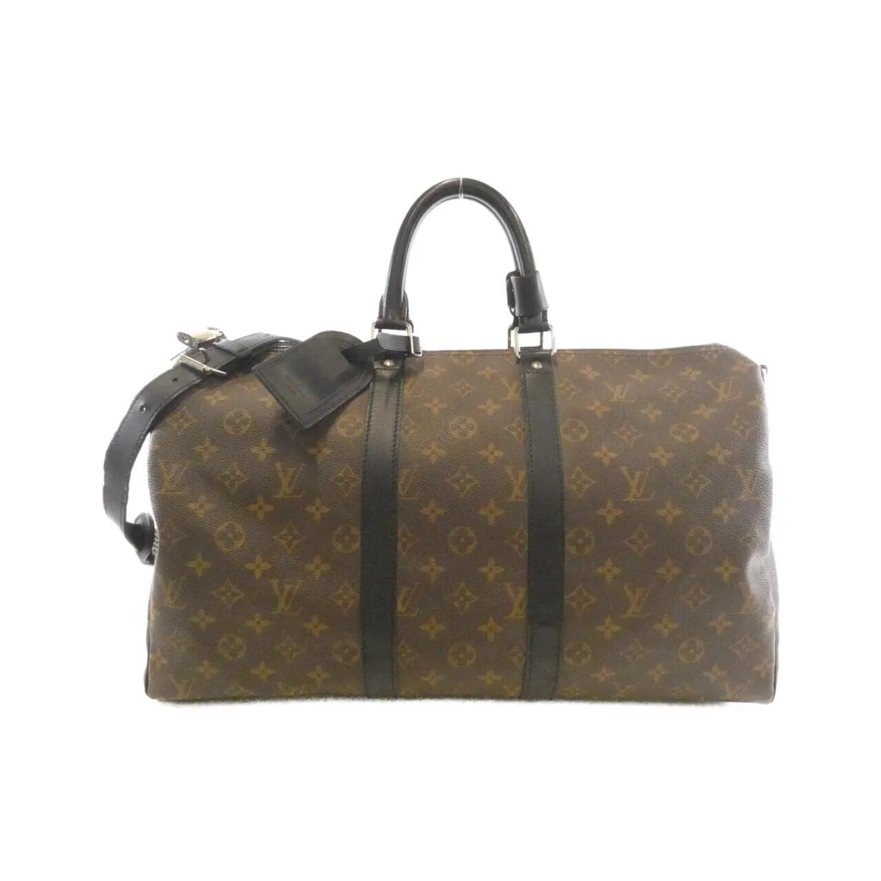 LOUIS VUITTON Keepall M56711 波士頓包 Monogram Black
