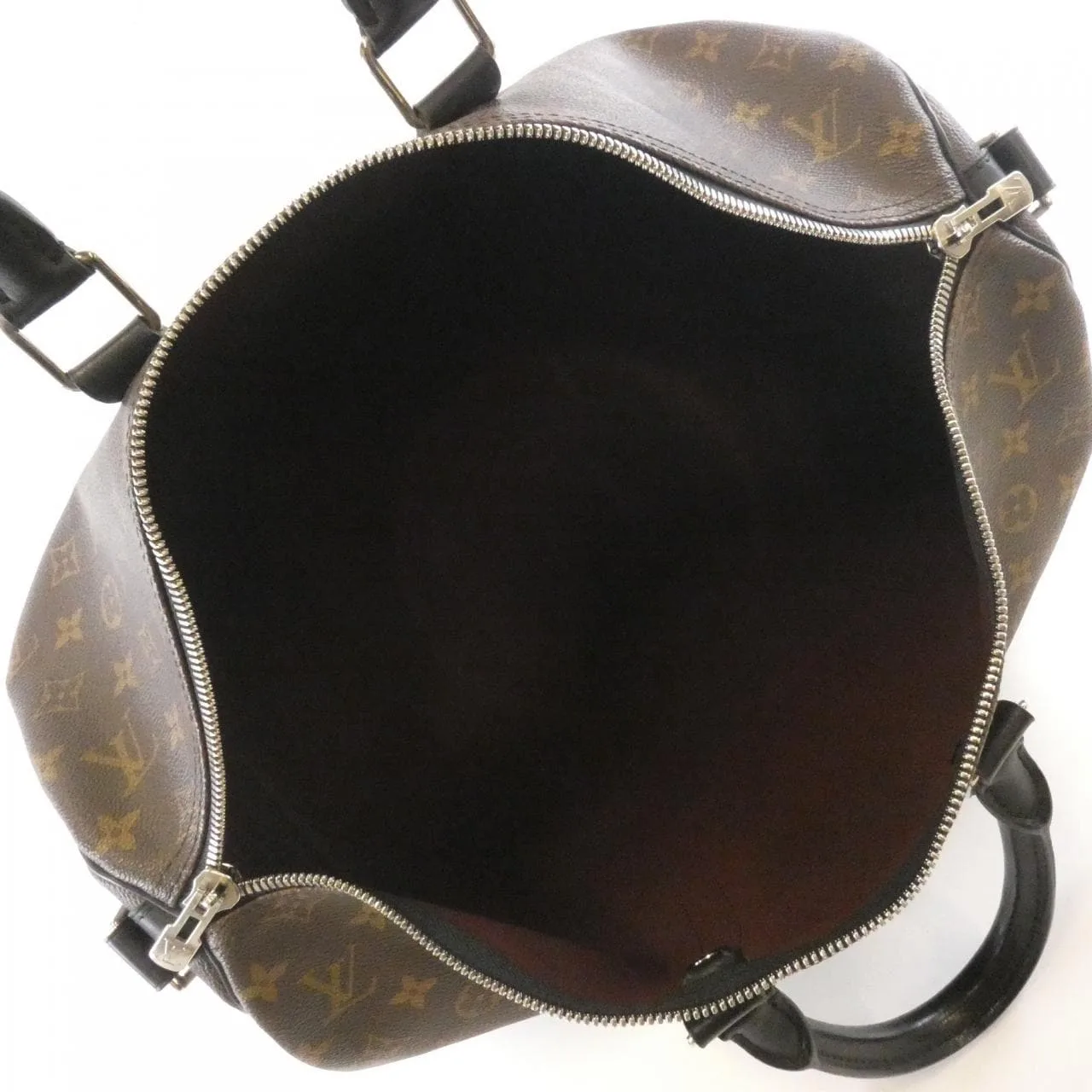 LOUIS VUITTON Keepall M56711 波士頓包 Monogram 黑色 Monogram 中古品B - 縮圖 9