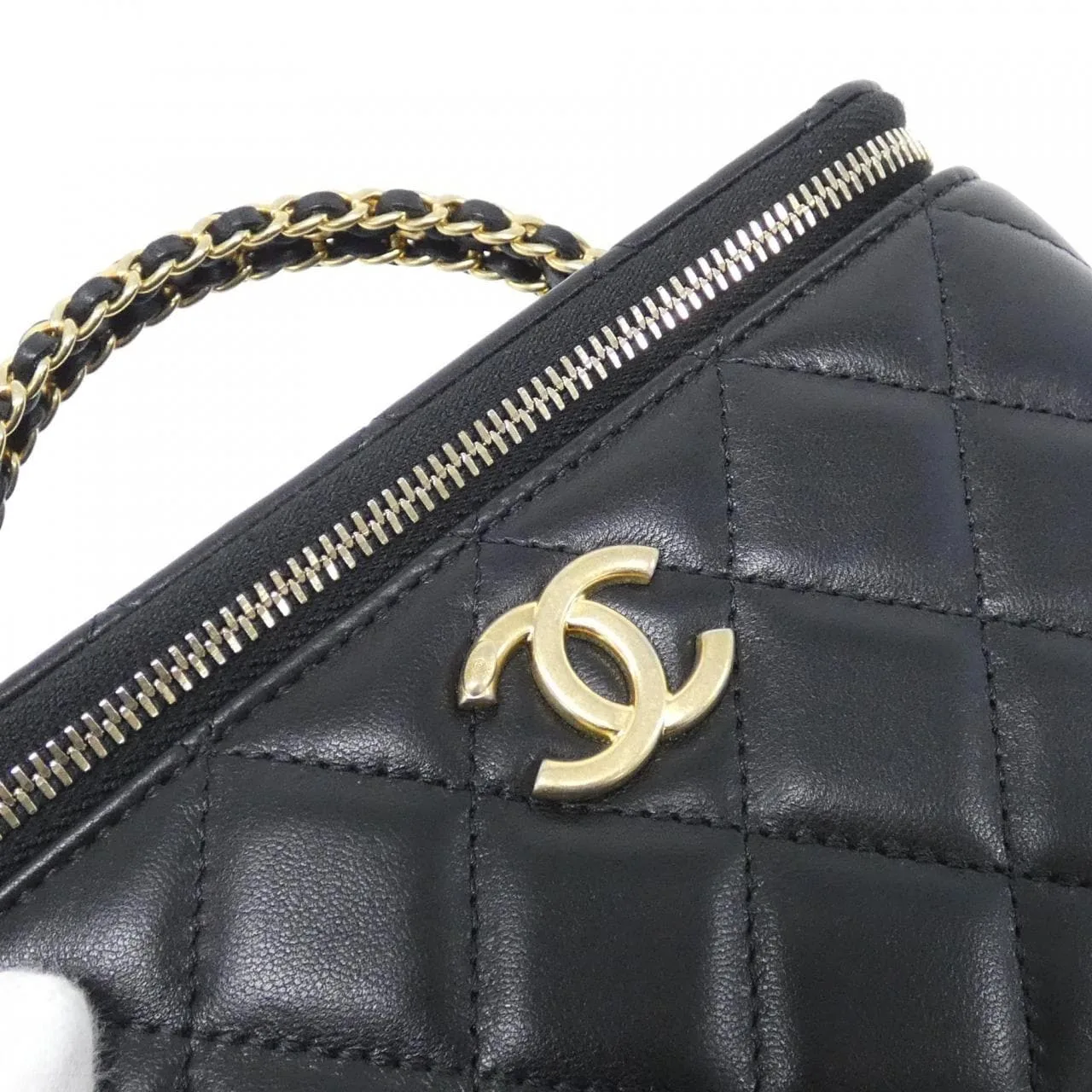 CHANEL Chanel 19 AP3012 Shoulder Lambskin Black Lambskin - Thumbnail 6