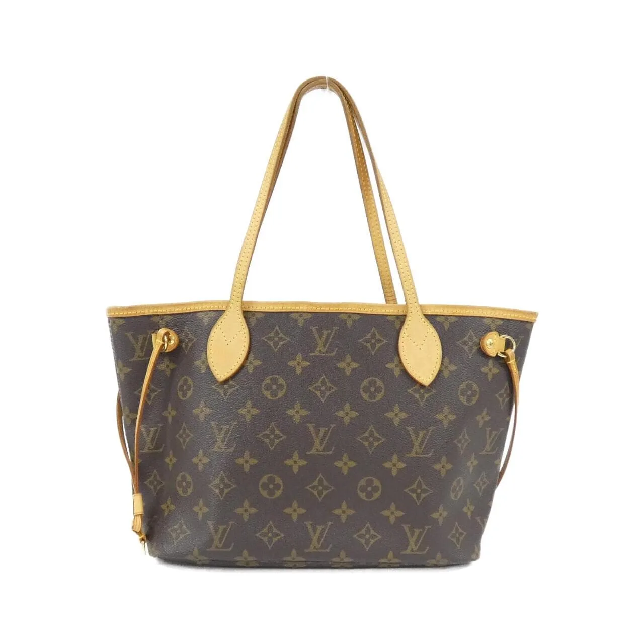 LOUIS VUITTON Neverfull M40155 Tote Monogram Black