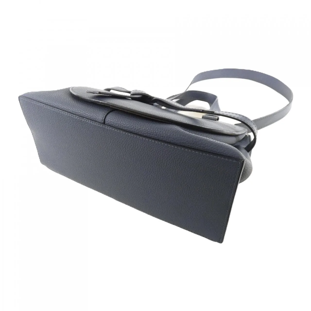 LOEWE Gate 321 12 U61 Handbag Blue Rank A - Thumbnail 3