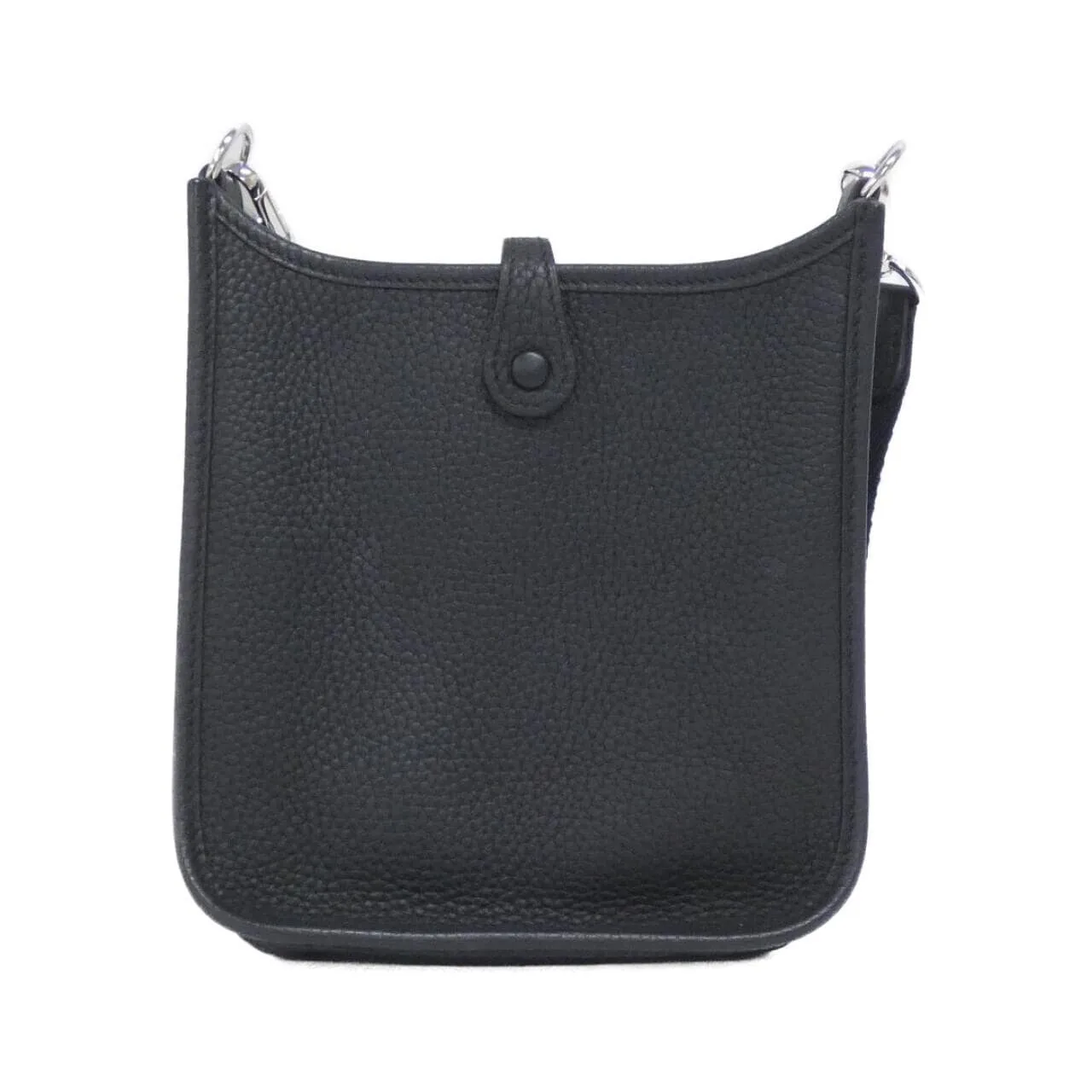 HERMES Evelyne 069426CK Shoulder Clemence Black Clemence Leather Rank A - Thumbnail 2