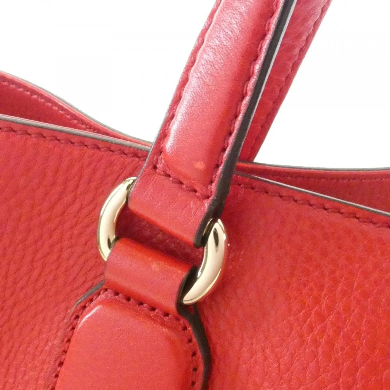 GUCCI 282303 A7M0G Handbag Leather Black Leather Rank B - Thumbnail 7