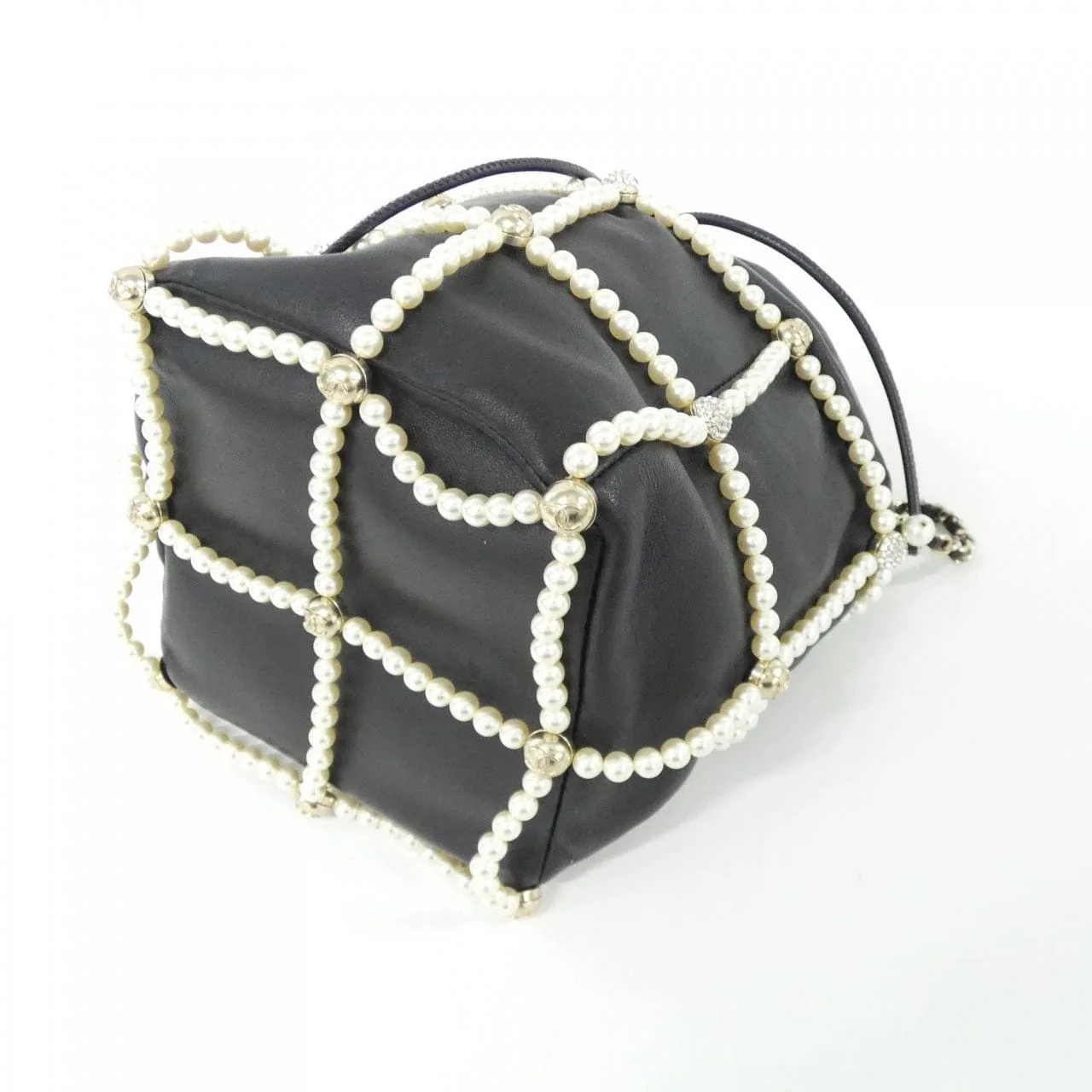 CHANEL Shoulder Lambskin Black Lambskin - Thumbnail 3