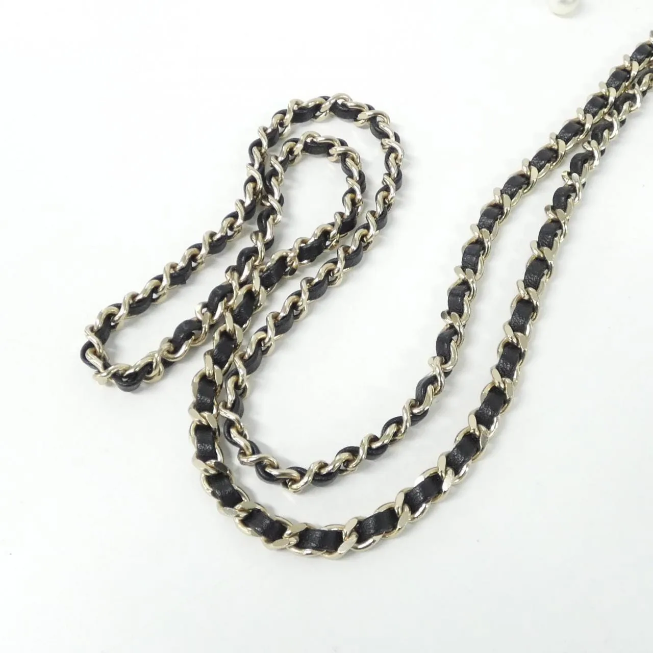 CHANEL Shoulder Lambskin Black Lambskin - Thumbnail 5