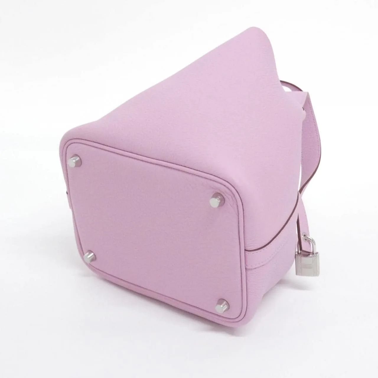 HERMES 056289CK Handbag Clemence Clemence Leather - Thumbnail 2