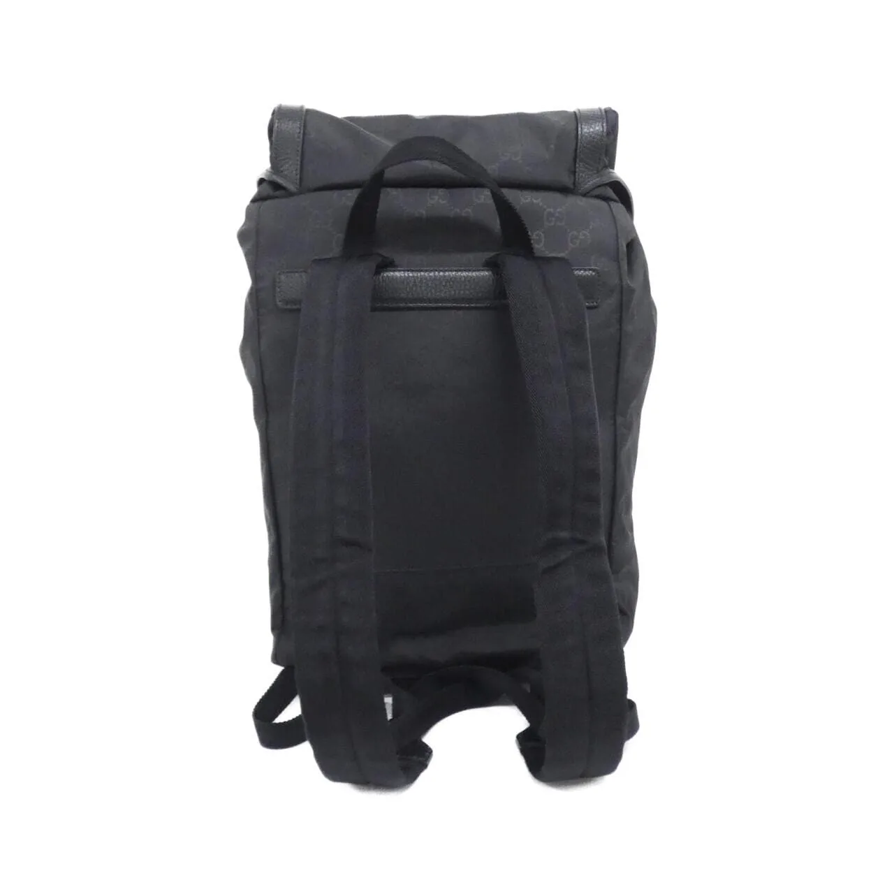 GUCCI 510336 K28CN 背包 尼龍 黑色 尼龍 中古品A - 縮圖 2