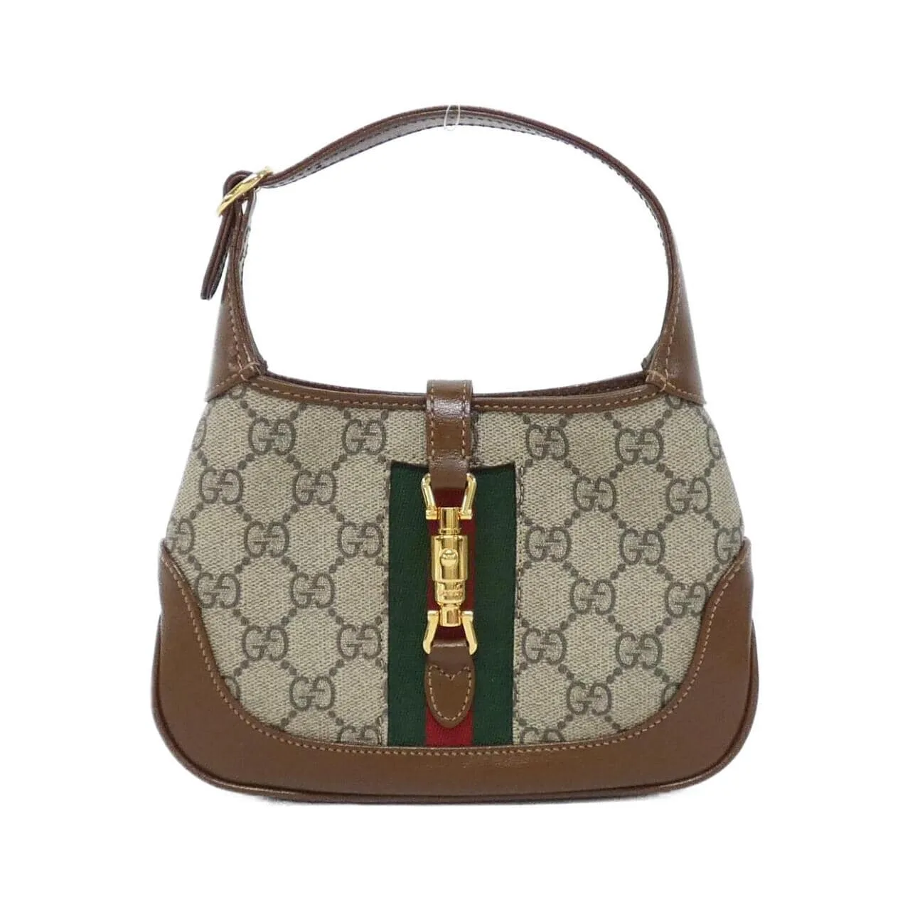 GUCCI Jackie 637092 HUHHG Handbag Canvas Black