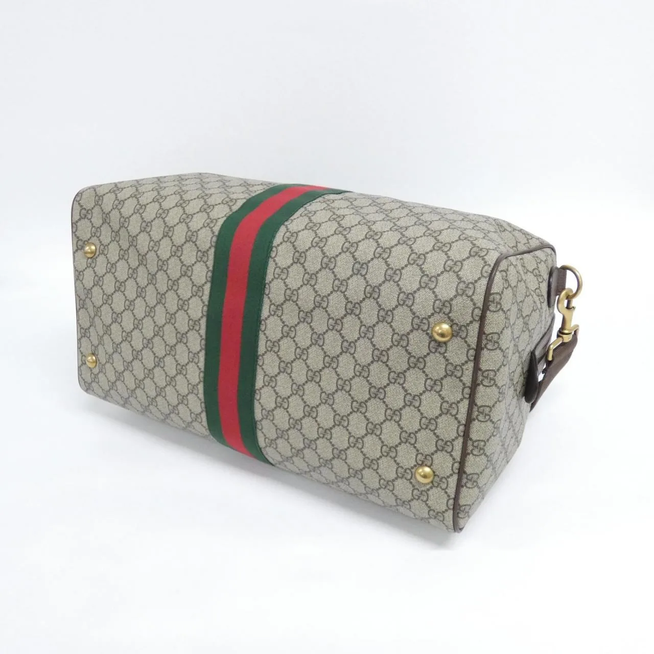 GUCCI Ophidia 547953 9C2ST Boston Canvas 黑色 帆布 中古品A - 縮圖 3