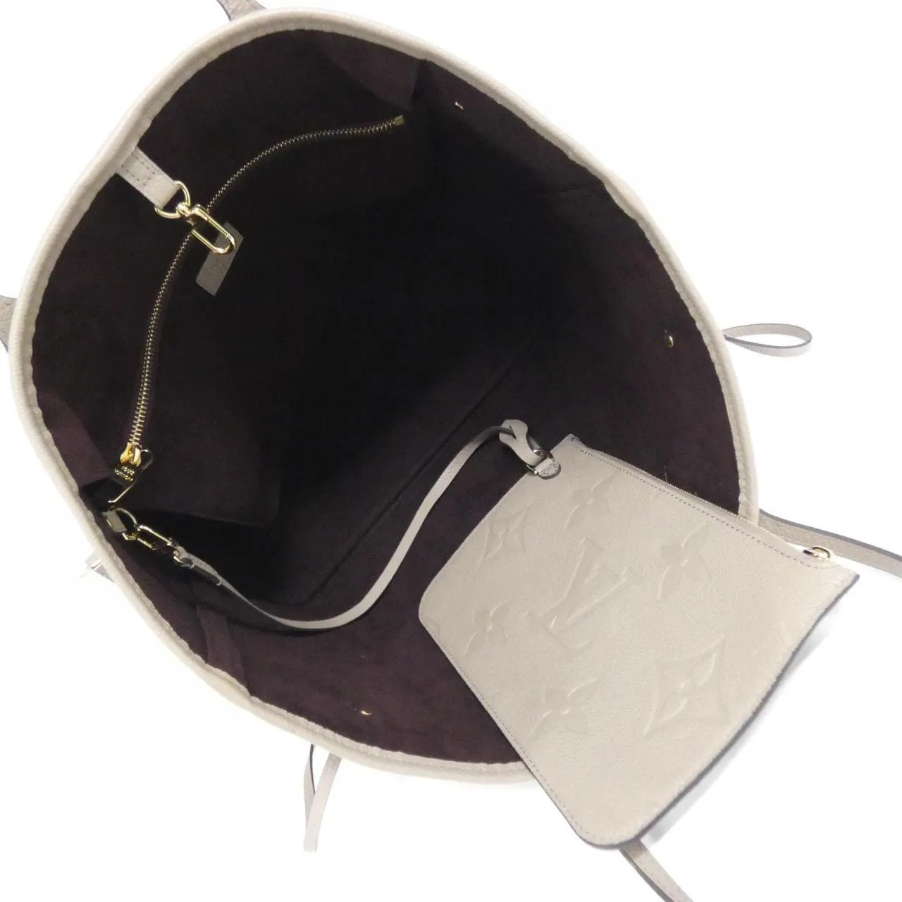 LOUIS VUITTON Neverfull M45686 Tote Monogram Black Monogram - Thumbnail 7