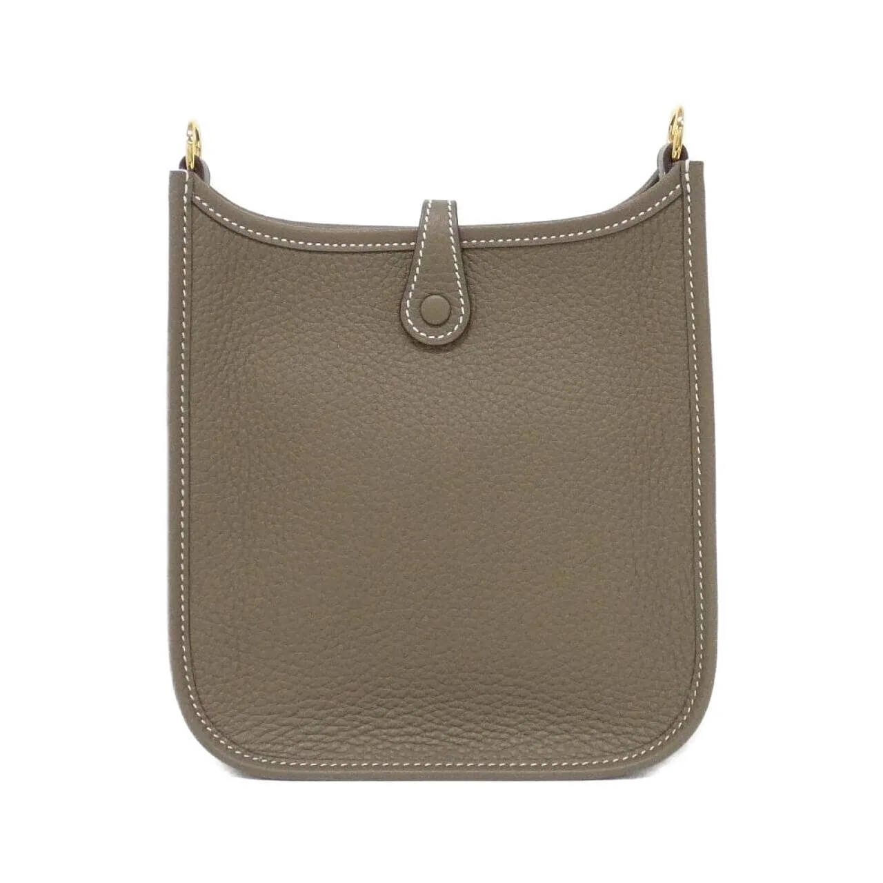 HERMES 069426CC Shoulder Clemence Etoupe Clemence Leather - Thumbnail 2