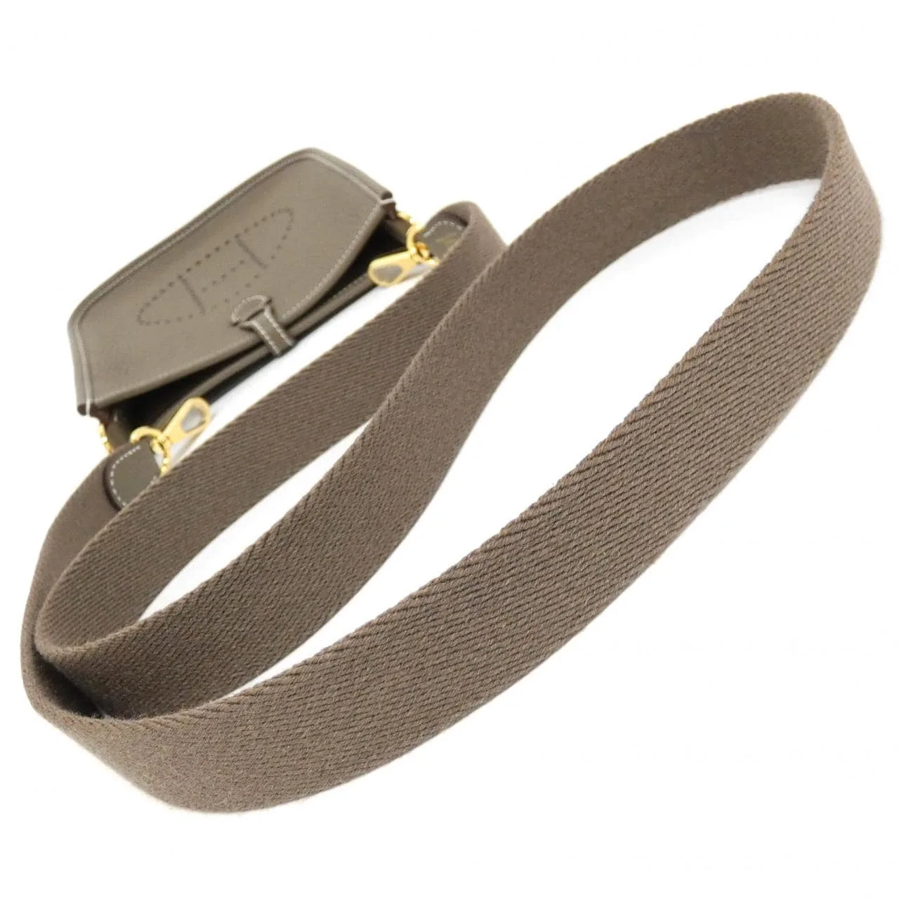 HERMES 069426CC Shoulder Clemence Etoupe Clemence Leather - Thumbnail 4