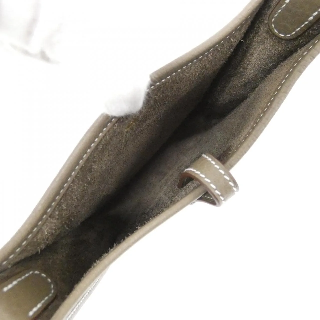 HERMES 069426CC Shoulder Clemence Etoupe Clemence Leather - Thumbnail 5