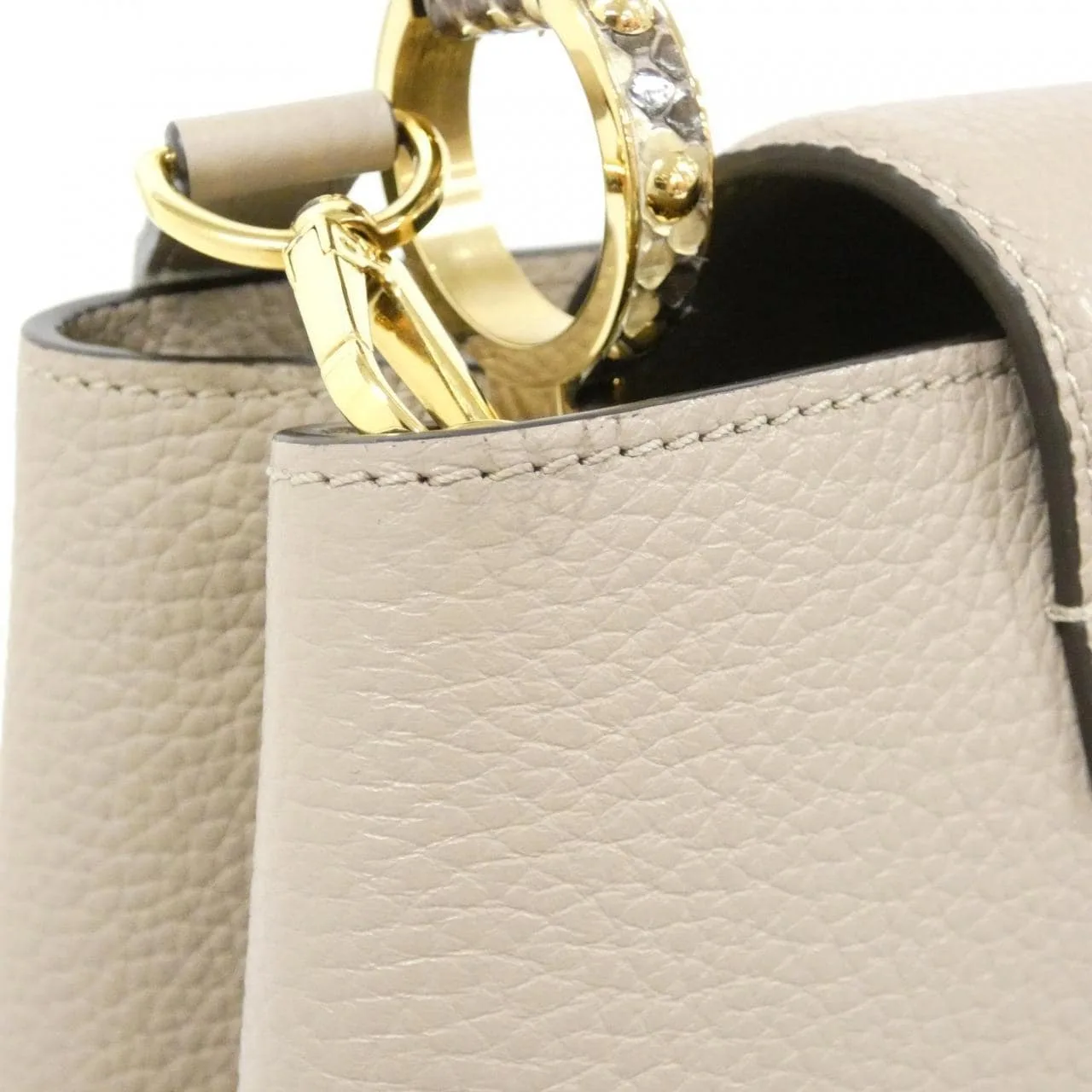 LOUIS VUITTON Capucines N92802 Handbag Leather Black Leather - Thumbnail 5