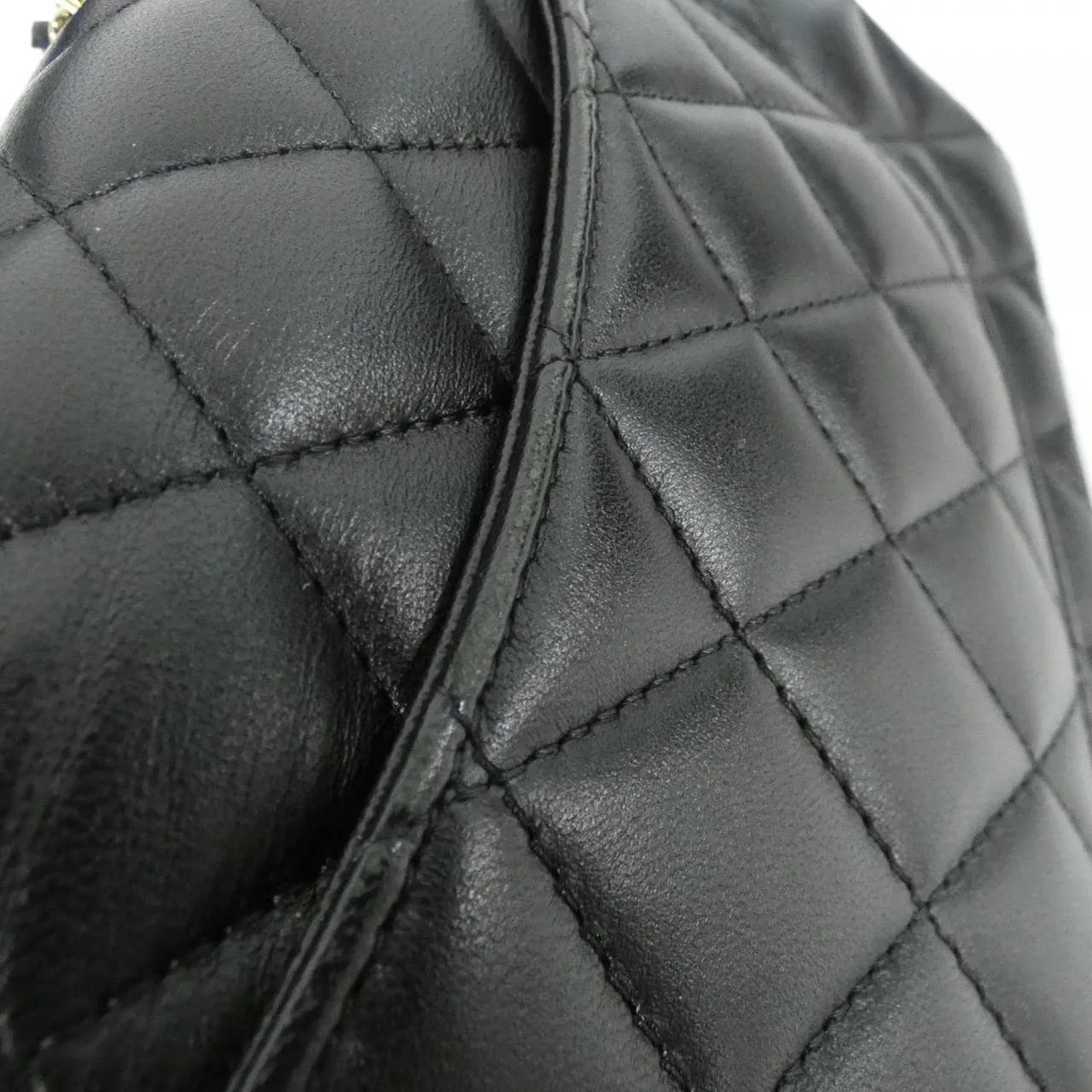 CHANEL Vanity AS2431 Handbag Lambskin Black Lambskin - Thumbnail 5
