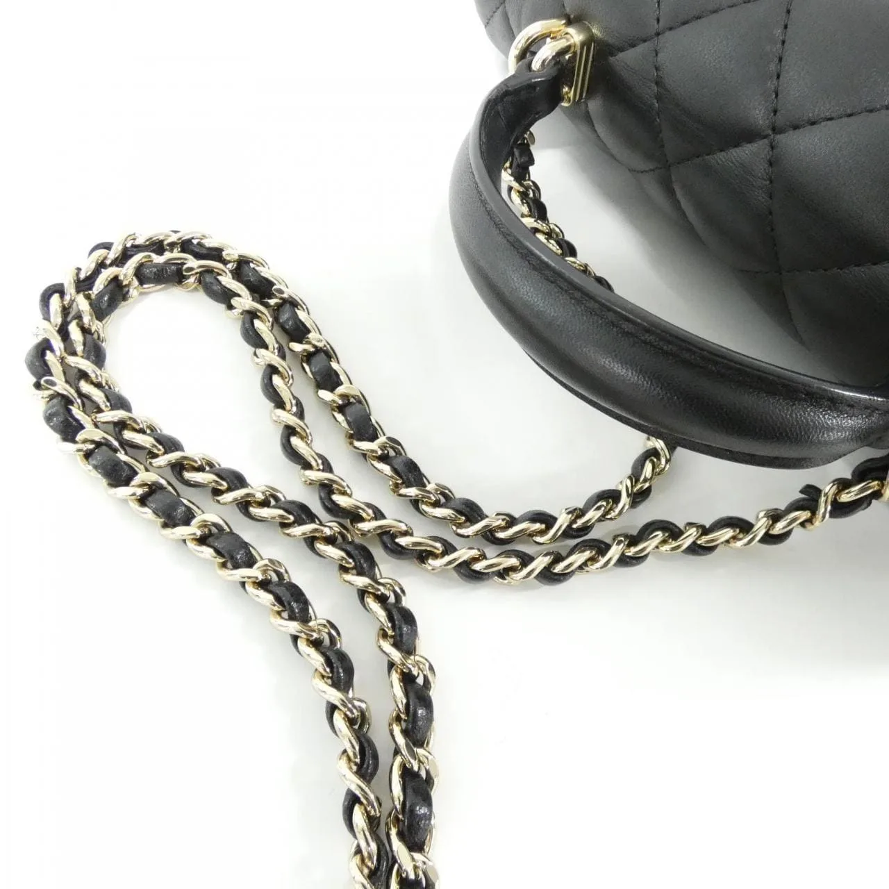 CHANEL Vanity AS2431 Handbag Lambskin Black Lambskin - Thumbnail 6