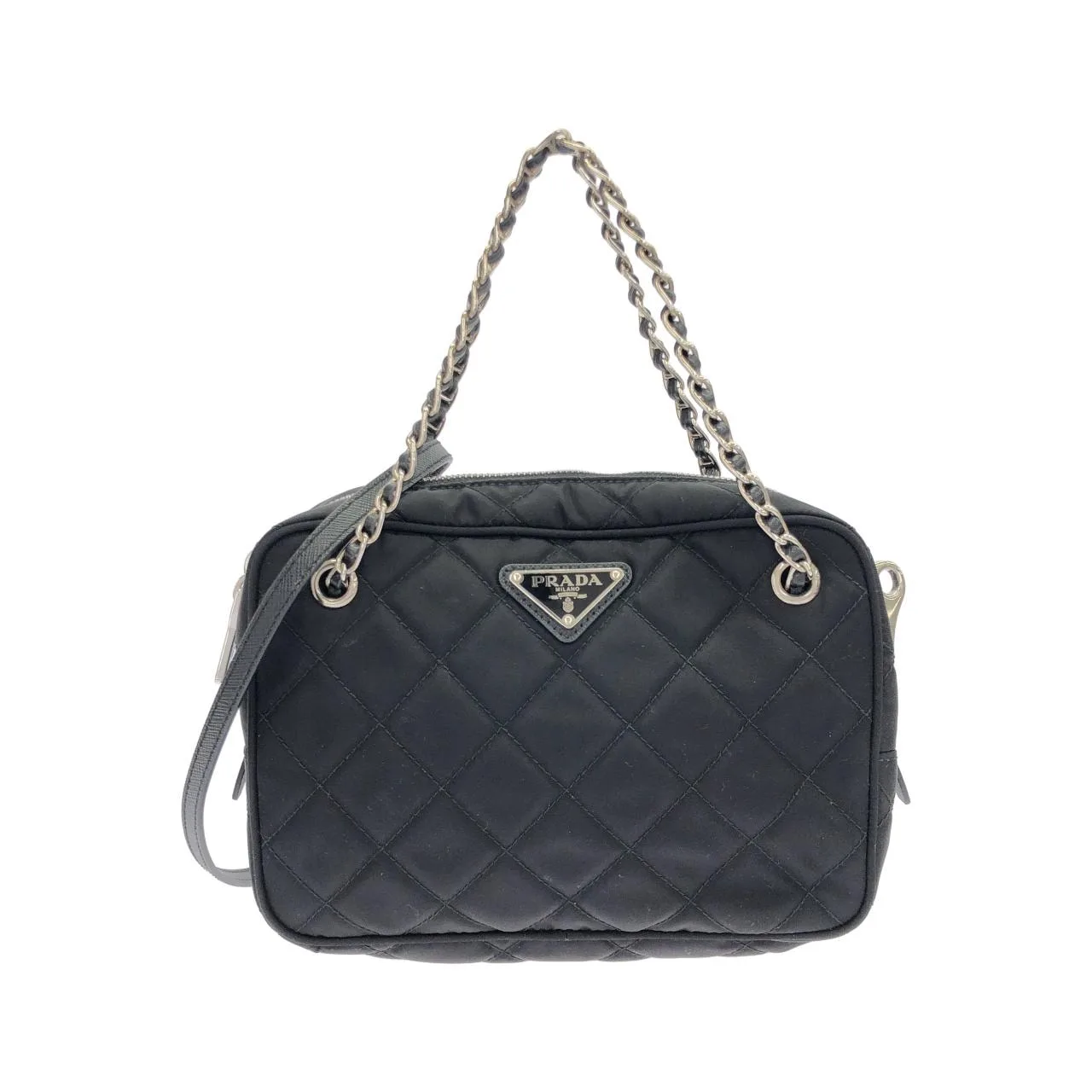 PRADA 1BH910 手提包 Black