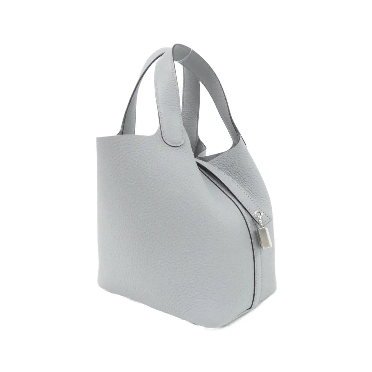 HERMES Picotin 056289CK Handbag Clemence