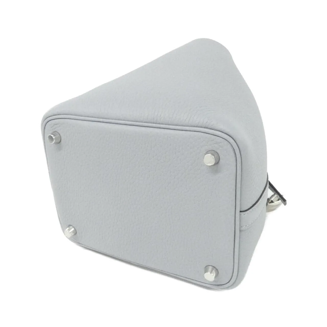 HERMES Picotin 056289CK Handbag Clemence Clemence Leather Unused - Thumbnail 2