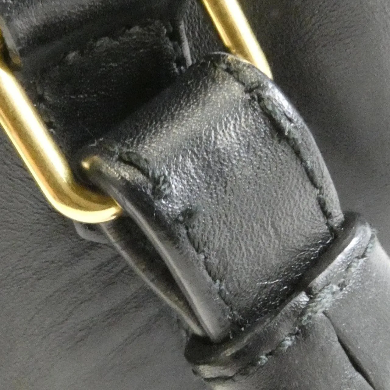 SAINT LAURENT 330958 BOF0J Boston 黑色 中古品A - 縮圖 8