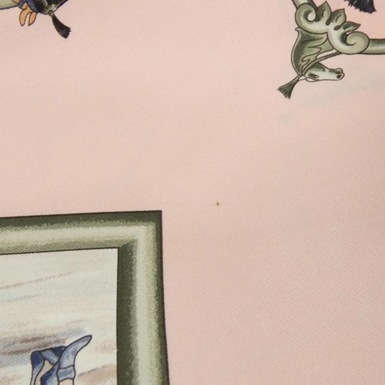 HERMES Scarf Black Rank A - Thumbnail 3