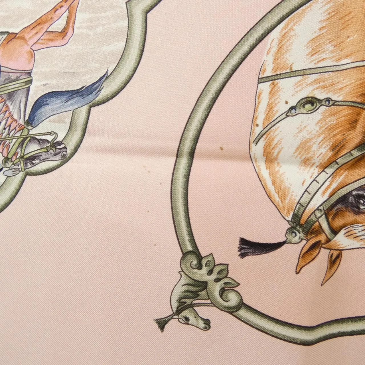 HERMES Scarf Black Rank A - Thumbnail 4