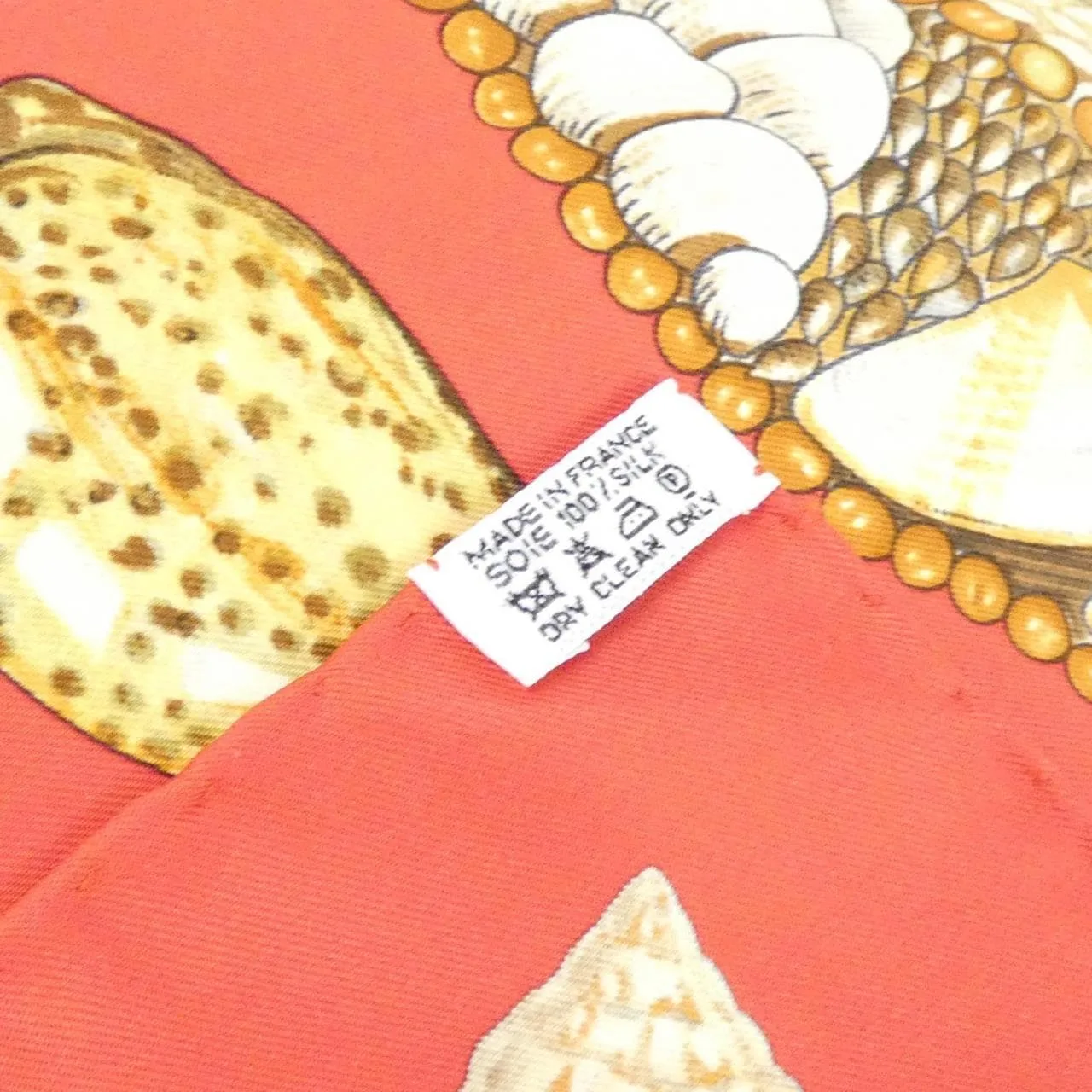 HERMES Scarf Rouge Rank A - Thumbnail 5