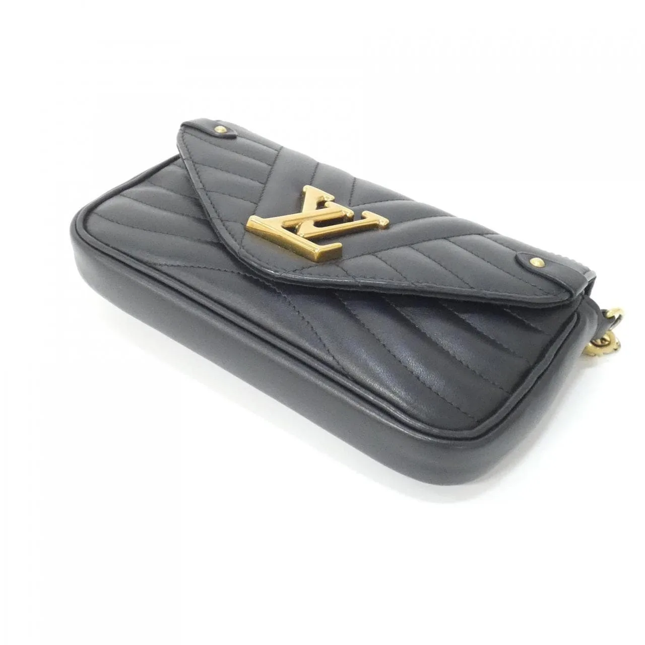 LOUIS VUITTON Pochette M63929 Shoulder Black - Thumbnail 3