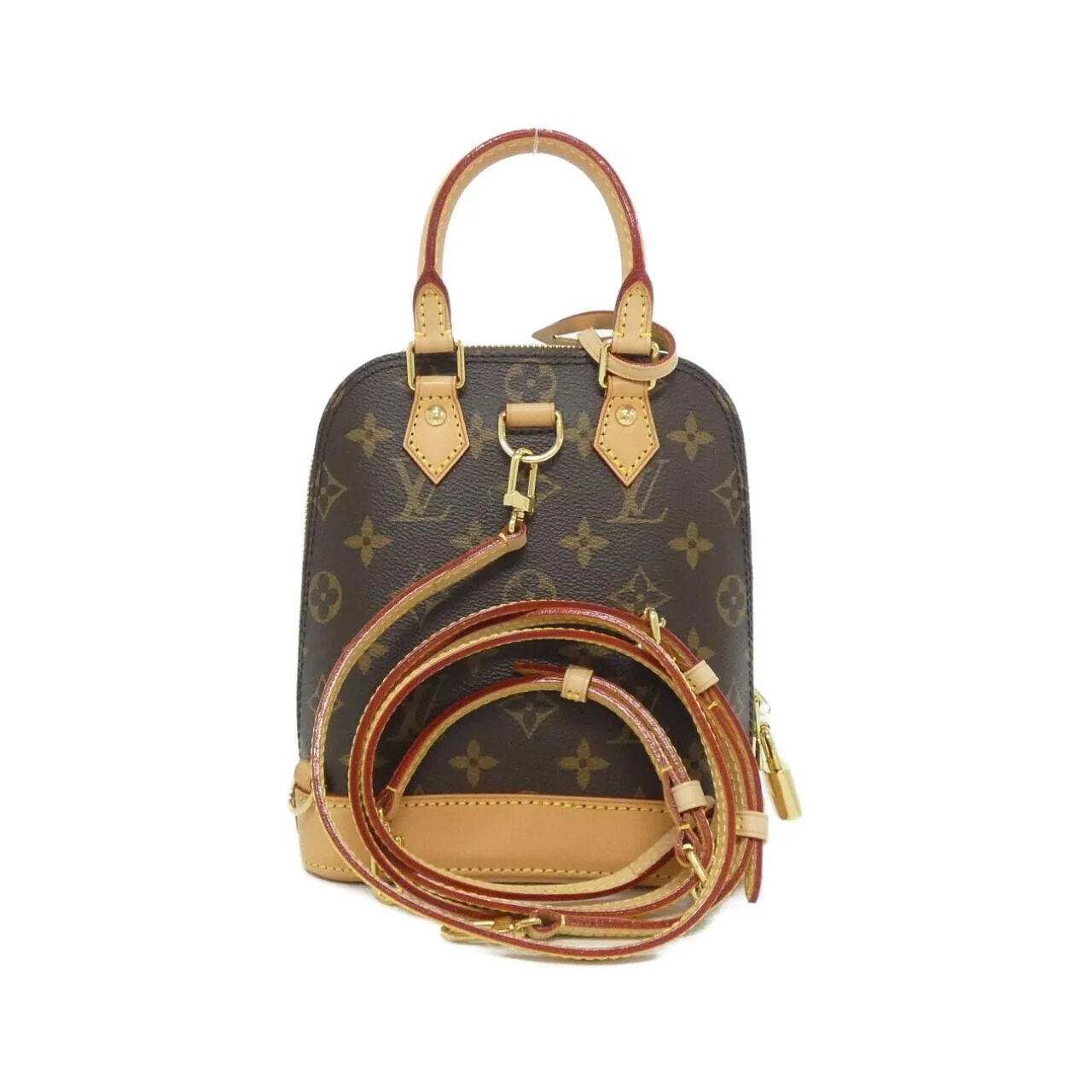 LOUIS VUITTON Alma M47132 Backpack Monogram Black Monogram - Thumbnail 2