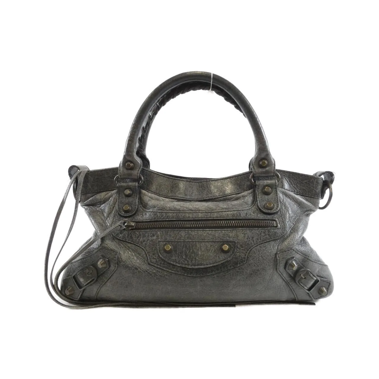 BALENCIAGA 103208 D94JT Handbag Lambskin Black